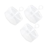 HOOWIFFY Barboteur à Lait Transparent 3pcs en Pp Facile à Utiliser Crochet pour Aération, Mousse Fine pour Nettoyage Visage et Soin Peau