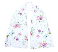 HOOWIFFY Bavoirs Lavables pour Adultes en Polyester Léger Design à Bouton Facile à Porter, Protecteur de Vêtements Ménagers pour Repas des Personnes Âgées