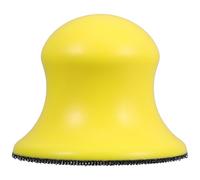 HOOWIFFY Blocs de Ponçage Manuels en Polyuréthane Pu Mousse Jaune Ronds 73mm Auto-agrippants Fatigue et Polissage Fin Réparation Automobile Rénovation Maison