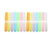 HOOWIFFY Boîte de Rangement Brosse à Dents Portable 14 Pièces en PP Léger et Pratique Design Créatif pour Voyage et Salle de Bain Couleur Mixte Couleur