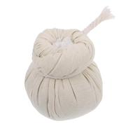 HOOWIFFY Boules de Massage aux Herbes Portables en Coton et Lin Beige Ensemble Traditionnel pour Relaxation et Bien-être pour Instituts de Soins et Espaces de Détente