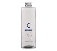 HOOWIFFY Bouteille en plastique transparent en forme de C pour appareil de soin du visage à hydrogène et oxygène - Pièces de rechange pour appareil de beauté à domicile et en salon.