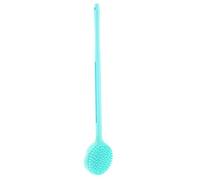 HOOWIFFY Brosse de Bain en Silicone Double Face avec Poignet Long, Poils Flexibles pour Massage et Exfoliation, pour Hommes et Femmes Bain