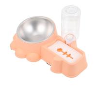 HOOWIFFY Distributeur d'eau Automatique et Récipient Alimentaire pour Animaux de Compagnie en Acier Inoxydable Design Multifonctionnel Léger, Maison