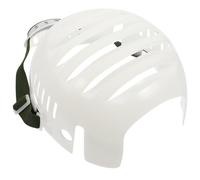 HOOWIFFY Doublure Intérieure Légère en Abs pour Casque de Chantier Blanc Protection Tête et Mentonnière Intégrée, Adaptée à L'assemblage Automobile L'usinage