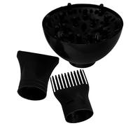 HOOWIFFY Embout Peigne, Diffuseur et Buse D'expansion Universels pour Coiffage, Séchage Rapide et Mise Polyvalente à Domicile Voyage