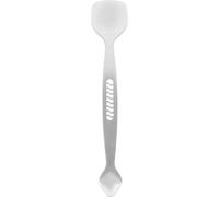 HOOWIFFY Grattoir Double Spatule Portable Multifonctionnelle en Acier Inoxydable pour Extraction Faciale Argentée, Outil pour Nettoyage des Points Noirs à Domicile Voyage