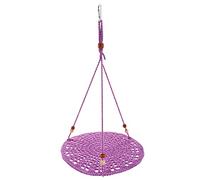 HOOWIFFY Hamac Suspendu pour Lézard et Dragon Barbu en Corde de Coton Pourpre, Lit de Couchage Lavable et Séchage Rapide, Accessoire pour Reptiles en Habitat