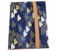 HOOWIFFY Housse de Protection pour Livre A5 en Tissu Élastique Résistante à L'usure, Facile à Transporter, Couverture Décorative Simple et Élégante pour Accessoires de Lecture