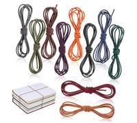 HOOWIFFY Lot de 10 Bandes Élastiques en Nylon Robustes, Extensibles et Légères, pour Carnet de Voyage, Journal, Cahier et Accessoires de Bureau, pour Attacher, Maintenir et Sécuriser Vos