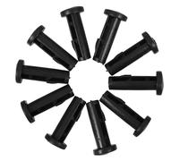 HOOWIFFY Lot de 10 Goupilles de Charnière 15 Mm en Plastique pour Poubelle à Roulettes 240 L, Accessoires de Verrouillage pour Couvercle, Pièces de Rechange pour Poubelle Extérieure