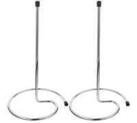 HOOWIFFY Lot de 2 Supports Métalliques pour Séchoir à Carafe à Vin Égouttoirs Compacts pour Bar et Maison Support de Comptoir Robuste et Antirouille Accessoires pour Décanteur et Verre
