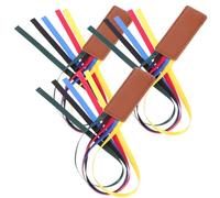 HOOWIFFY Lot de 3 Marque-pages Ruban en Cuir Pu Colorés, Taille pour Lecture Biblique, Marque-pages de Mode Pratiques et Décoratifs pour Livres et Bible, Accessoires de Bureau Essentiels