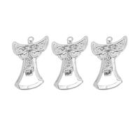 HOOWIFFY Lot de 3 Ouvre-bouteilles en Métal Argentés D'ange, Ouvre-bière Manuel Compact et Léger, Outil pour Ouvrir les Bouteilles, Présent Shower, Accessoire la Cuisine et Bar