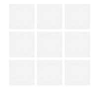 HOOWIFFY Lot de 5 Paquet de Papier de Pesée Blanc Non Adhérent Surface Lisse, 500 Feuilles par Paquet, pour Applications de Pesée en Laboratoire