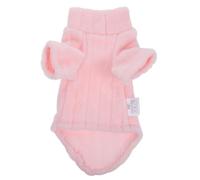 HOOWIFFY Manteau pour Chien et Chat L Léger Rose Poudré Col Montant Chaud et Doux, Vêtements Respirants et Coupe-Vent pour Animaux de Compagnie, Tenue Hivernale Confortable pour Sorties