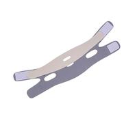 HOOWIFFY Masque de Modelage du Visage de V Sangle de Compression, Appareil D’amincissement pour Double Menton, Taille, Gris Bande de Pression, Outil de Lifting Facial pour Soin