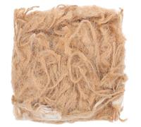 HOOWIFFY Matériau de Remplissage Naturel pour Nid D'oiseau, Fil de Jute Mélangé 40 G, Coussin de Nidification pour Perruches, Canaris et Pinsons, Accessoire de Litière pour Cage d'oiseaux,