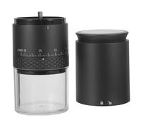 HOOWIFFY Moulin à Portable et Technologie de Broyage de Précision Noir avec Moteur Haute Capacité 25 G pour Grains de Café et Céréales Cuisine