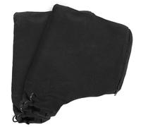 HOOWIFFY Paquet à Poussière Grosse Capacité pour Scie à Aluminium 10 Pouces en Tissu Noir Capture Copeaux Lot de 2 Pièces pour Atelier et Usage Quotidien