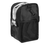 HOOWIFFY Paquet de Maquillage Transparent de Voyage Grosse Capacité Pochettes à Fermeture Éclair Résistant à l'usure pour Maquilleurs Professionnels sur Plateau de Tournage