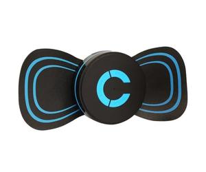 HOOWIFFY Patch de Massage Intelligent pour Cou Multifonction en Plastique Noir, Léger et Facile à Utiliser, Coussin Anti-vibrations pour Cervicales Douloureuses Quotidien