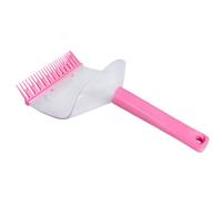 HOOWIFFY Peigne Coupe-frange Rose en Abs Sabot Serré Haute Résistance, Accessoire pour Cheveux Diy, pour Femmes et Filles
