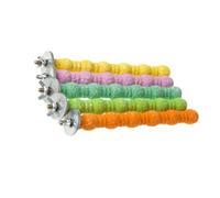HOOWIFFY Perchoir à Oiseaux en Bois 10 Cm pour Cage à Oiseaux, pour Perroquet et Perruches, Support Solide pour Entretien des Becs et Griffes, pour Cage et Jeux Couleur Couleur Aléatoire