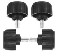 HOOWIFFY Pieds de Rechange pour Balance Électronique 30Kg M6 Lot de 4 Accessoires Antidérapants en Caoutchouc et Fer Compatibles Balances à Plateforme Industrielles Amortisseurs pour