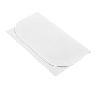 HOOWIFFY Plaque de Renfort en Acier pour Support D'écran Fragile, Stabilité Maximale et Fixation Sûre, pour Sessions de Travail et Gaming, Couleur Blanc