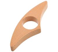 HOOWIFFY Porte-page pour Pouce en Bois, Porte-pages Doigts, Surface Lisse, Utilisation D'une Seule Main, pour Lecture et Présentoir de Livre, Amateurs de Livres et Lecteurs Assidus