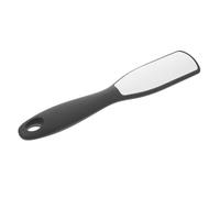 HOOWIFFY Râpe à Pieds Double Face en Abs Noir Lame Inoxydable, Haute Sécurité pour Pédicure à Domicile, Élimine Peau Morte et Améliore L'efficacité du Soin des Pieds