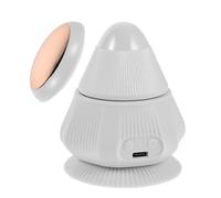 HOOWIFFY Rouleau de Massage Vibrant Portable en Plastique de Cône pour Cou et Muscles, des Douleurs Musculaires avec Faible Bruit, pour Bureau et Maison