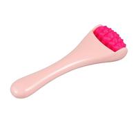 HOOWIFFY Rouleau de Massage Yeux Bille en Silicone Rose Fuchsia Appareil de Soin du Visage Portable Outil d'Importation de Crème Yeux pour Améliorer la Circulation Sanguine et Renforcer la