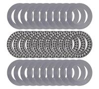 HOOWIFFY Roulements à Aiguilles de Butée Axk2542 Lot de 10, Palier Plat Métallique Compact, Roulement à Rouleaux Unidirectionnel pour Machine Industrielle, Support Charge en