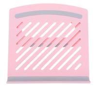 HOOWIFFY Support Pliable Ventilé pour Ordinateur Portable 17 Pouces, Rehausseur Ergonomique Réglable en Hauteur, Multifonction Bureau et Maison, Support Stable et Portable Rose