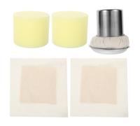 HOOWIFFY Tampon Graisseur pour Crepiere avec Tissu Absorbant et Noyau Interne Remplaçable, Outil Pratique pour Essuyer l'huile Cuisine et Préparation de Crêpes Couleur Aléatoire