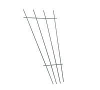HOOWIFFY Treillis Robuste pour Support Plantes en Grimpantes Fer Noir pour Vigne et Ipomée, pour Jardin Extérieur et Terrasse