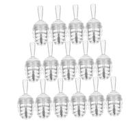 HOOWIFFY Tubes de Gloss à Lèvres de Pot Miel Transparents en Plastique Réutilisables Lot de 15 pour Usage Quotidien et
