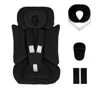 Hooyax Coussin de siège auto pour bébé avec support de tête amovible, coussin de siège auto double face pour bébés prématurés et nouveau-nés - Support universel de la tête et du corps pour siège auto