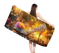 Hooyuubo Serviette de Plage XXL Rêve, Serviette Microfibre 220 x 100 cm, sans Sable, Serviettes de Plage Léger et séchage Rapide, Convient pour la Plages, Sport, Voyages, Sauna, Piscine, Fleur,s-j331