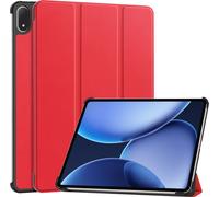 Hoozey - étui pour tablette Étui pour tablette OnePlus Pad 3 - 13.2 Pouces - Tri-fold - Stands réglables - Rouge