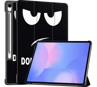 Hoozey - étui pour tablette Étui pour tablette Samsung Galaxy Tab S10 FE Plus - 13.1 Pouce - Couverture à trois volets - Protection ultime - Don't Touch Me