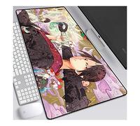Hoozuki no Reitetsu Tapis De Souris 700X300Mm, Clavier Étendu Tapis De Souris Professionnel De Jeu Mousepad avec Base De 3 Mm D'Épaisseur, pour Ordinateurs Portables, Pc,E