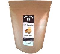 HOP CAFE - 18 Dosettes Souples Arôme Caramel Noix - Café 100 % Arabica