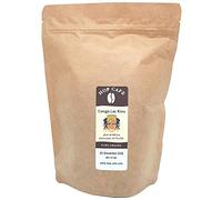 HOP CAFE - 25 Dosettes E.S.E. 44mm en Vrac (pour Machine Expresso) - Congo Lac Kivu 100% Arabica