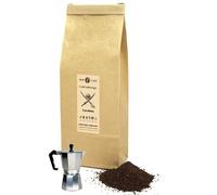 HOP CAFE - Café moulu - Mélange des Caraïbes - 500g - pour Cafetière Italienne