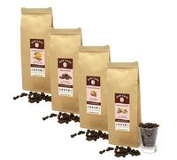 HOP CAFÉ - Offre Découverte Café en grains Aromatisé - 4 x 125 g