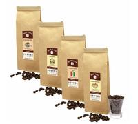 HOP CAFÉ - Offre Découverte Café en grains Corsé - 4 x 125 g