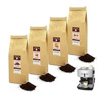 HOP CAFE - Offre Découverte Café Moulu Aromatisé - 4 x 125g - Expresso